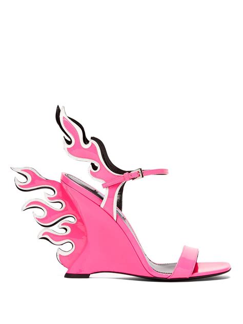 prada sandal pink blogger|prada ladies sandals.